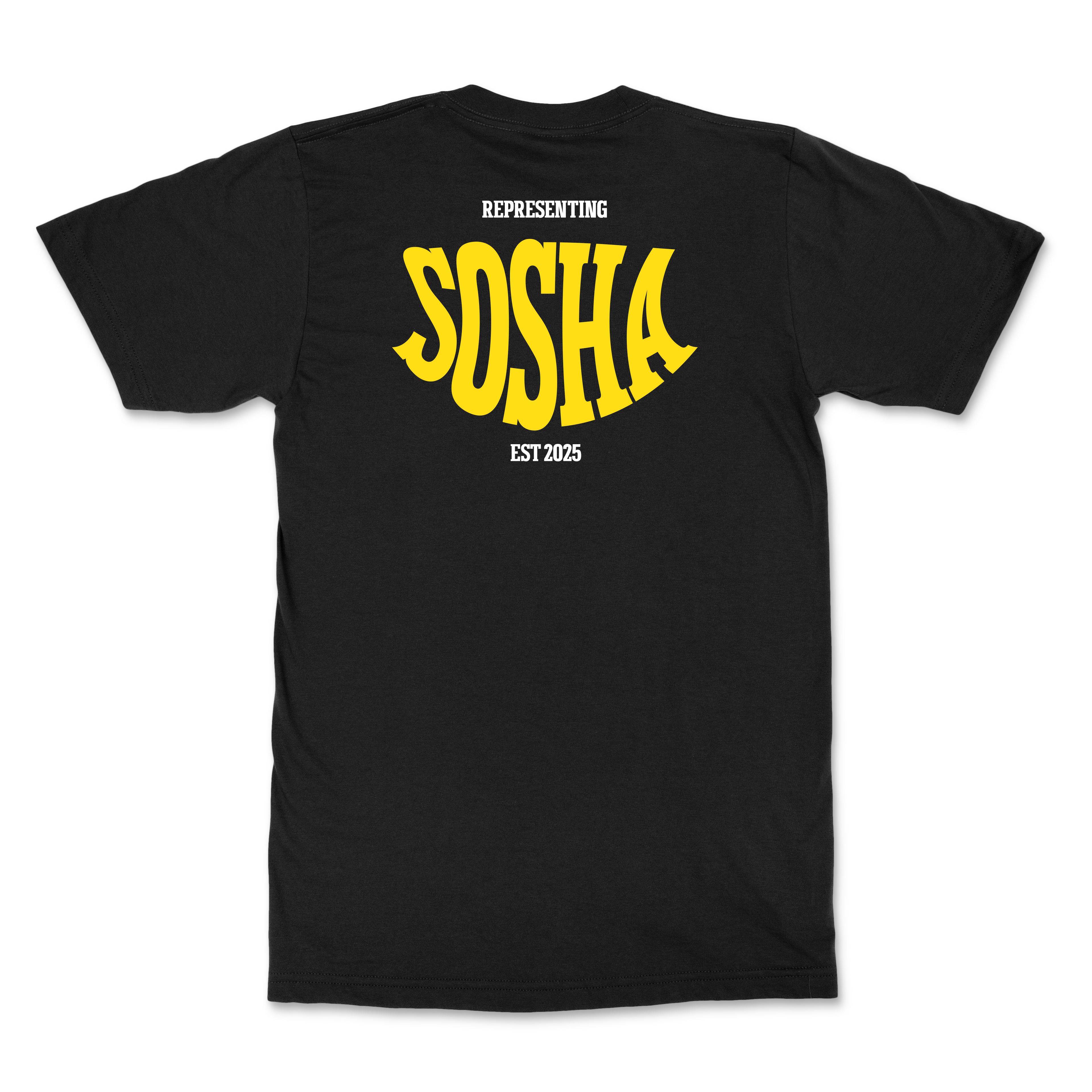 Sosha Oversized Black T-Shirt | Ghetto Star